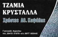 ΕΠΕΞΕΡΓΑΣΙΑ ΓΥΑΛΙΟΥ ΤΖΑΜΙΑ ΚΡΥΣΤΑΛΛΑ ΚΑΘΡΕΠΤΕΣ ΓΙΑΝΝΟΥΖΙ ΑΓΡΙΝΙΟ ΚΑΨΑΛΗΣ ΧΡΗΣΤΟΣ