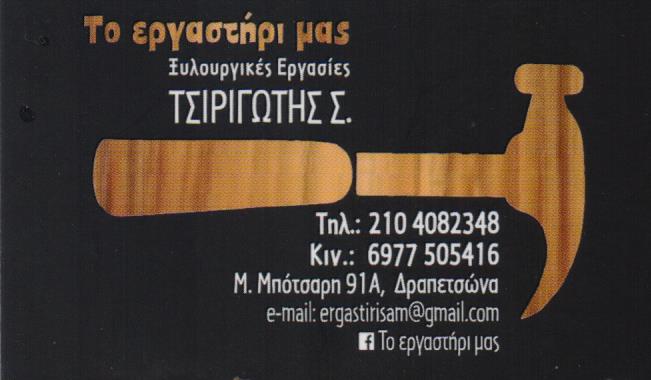 ΤΟ ΕΡΓΑΣΤΗΡΙ ΜΑΣ