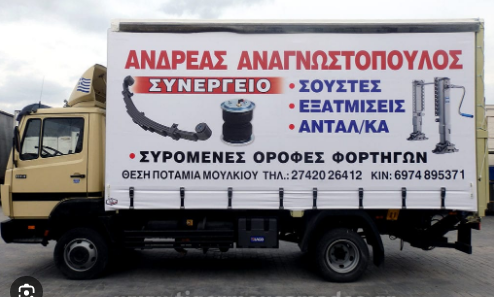 ΣΟΥΣΤΕΣ ΑΝΤΑΛΛΑΚΤΙΚΑ ΦΟΡΤΗΓΩΝ ΑΥΤΟΚΙΝΗΤΩΝ ΑΜΑΞΩΜΑΤΑ ΜΟΥΛΚΙ ΚΙΑΤΟ ΚΟΡΙΝΘΙΑ ΑΝΑΓΝΩΣΤΟΠΟΥΛΟΣ ΑΝΔΡΕΑΣ